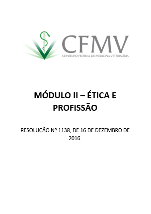 Resolução nº 1138: código de ética do médico veterinário.