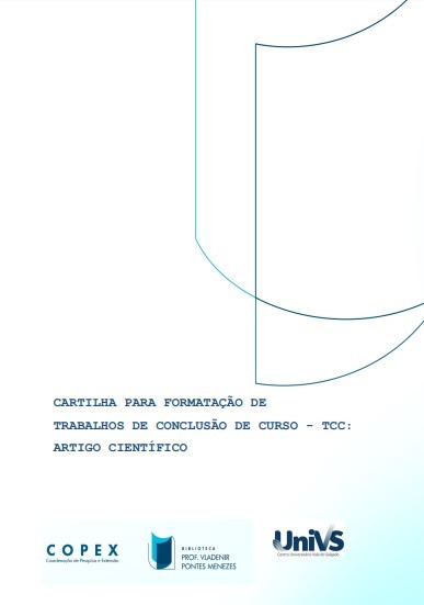 Cartilha para formatação de trabalhos de conclusão de curso - TCC: artigo científico